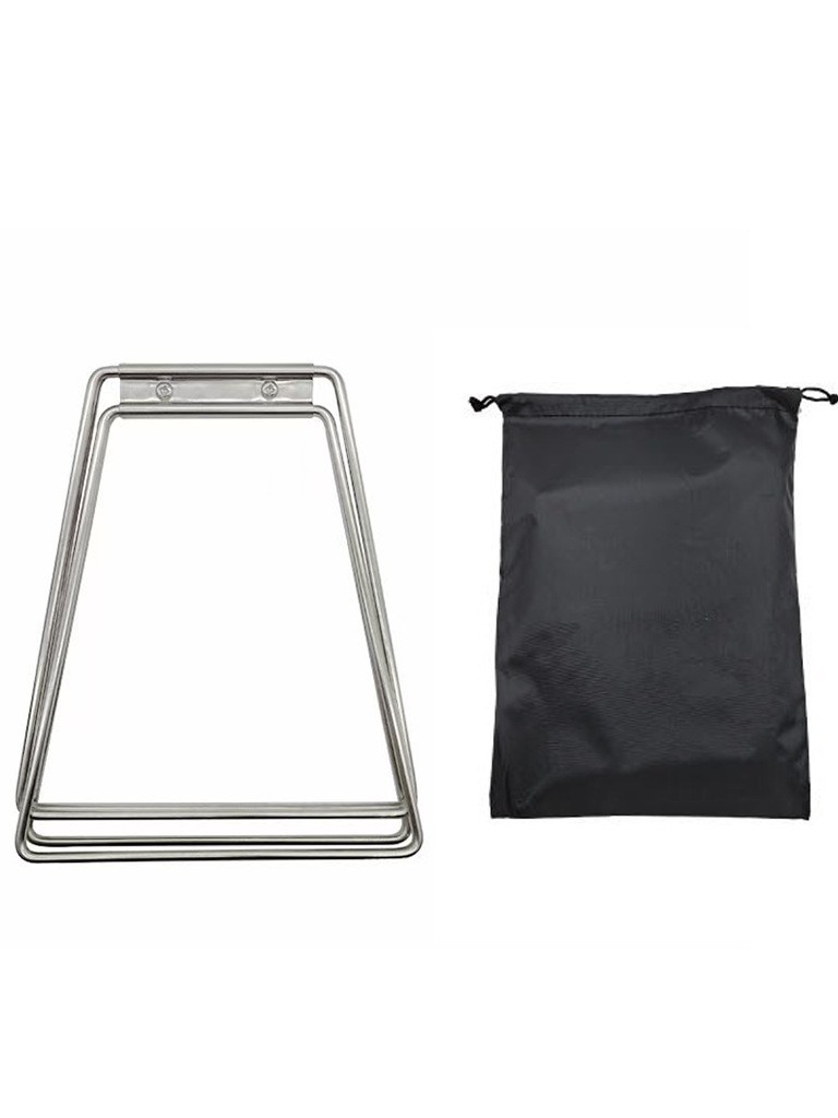 キャンプステンレススタンドの物置棚屋外ステンレス折りたたみ大型軽量化炊飯設備のマザースタンド