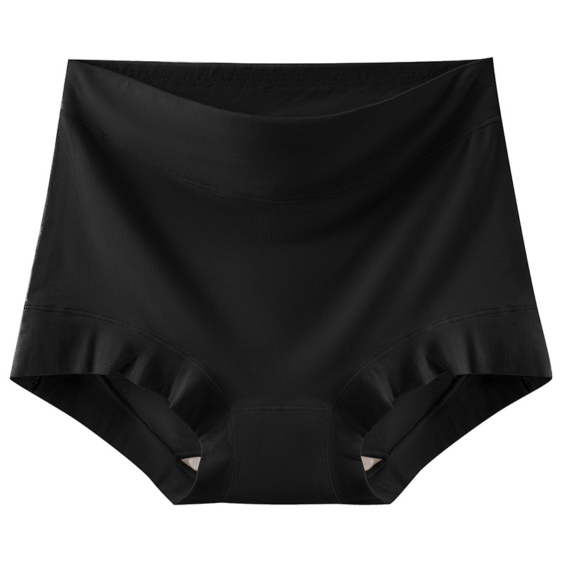 60 modales de cintura alta, abdomen, caderas, leggings finos, antideslumbrantes, cuernos planos de seguridad, talla grande, dos en uno