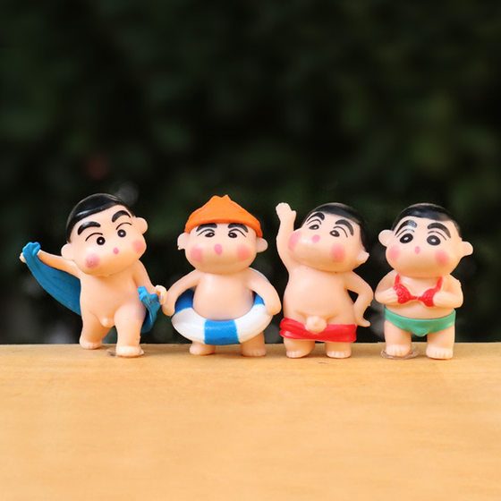 New Trendy Swimwear Small New Handmade Model Doll Doll Micro Landscape Car Desktop DIY Decorative Small Ornaments
