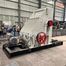 2PC800*600双级粉碎机 风化石凝灰岩制砂机 双破碎腔无筛底出料细
