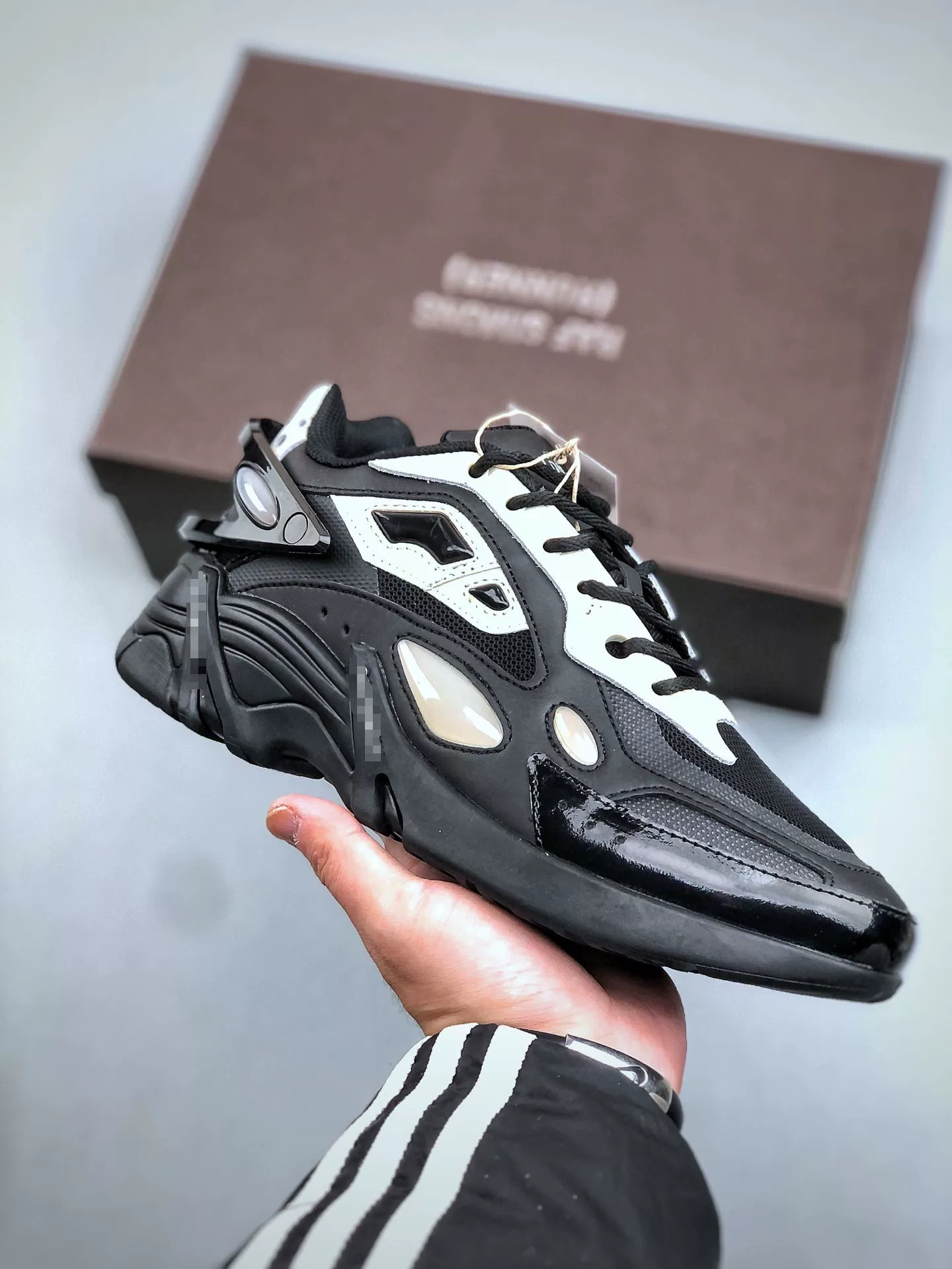 Кроссовки (RAF SIMONS) Cylon-21 — унисекс, ретро массивный стиль, разные размеры