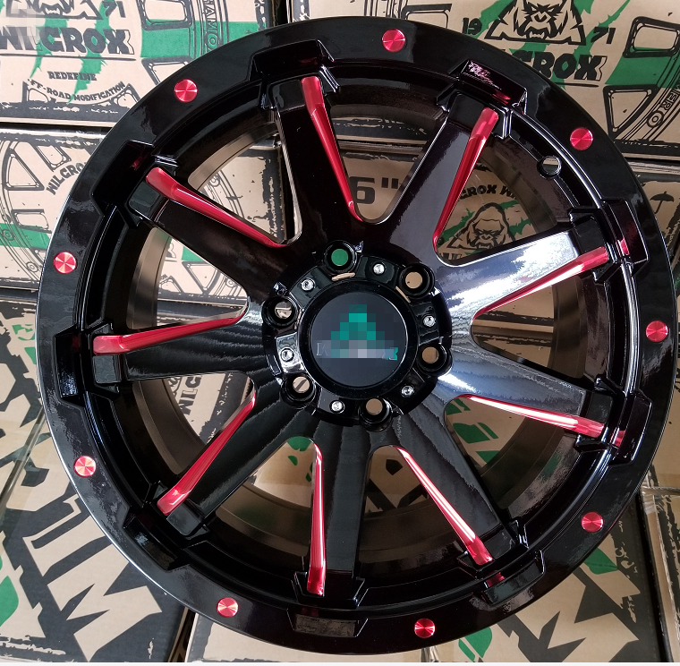 Suitable for Pajero Great Wall Cannon Bj40 Overbearing H3/H5H9 Yuhu Cheetah Jeep Tank 300 Off-Road Wheels