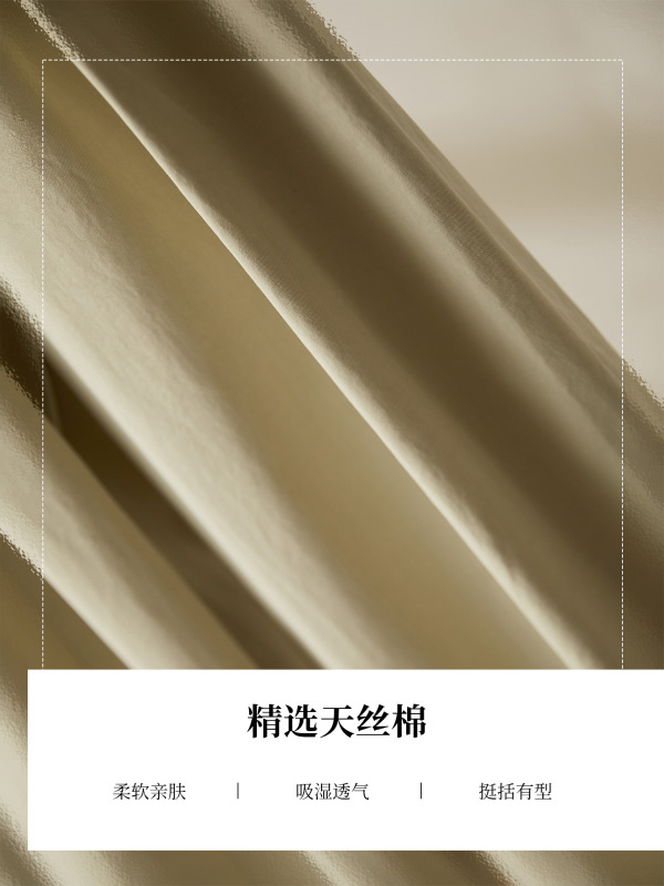 棉茧 卡其色日系阔腿裤女夏季2025秋装新款高腰宽松休闲裤九分裤|undefined