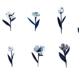 Handmade indigo-dyed homespun tie-dyed handicrafts handicrafts floral products intangible cultural heritage cultural gifts