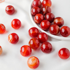 Natural 2cm Crystal Ball, Red Agate Ball, Home Decor DIY Bracelet Holeless Decoration, Factory Wholesale