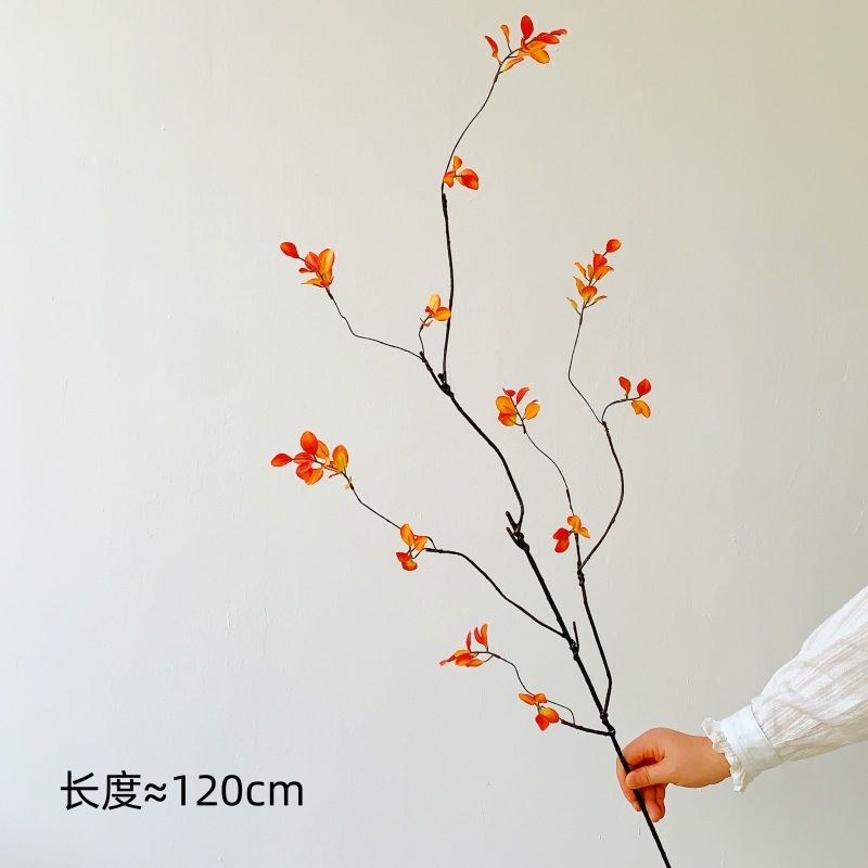 매우 긴 가지 가을 색상