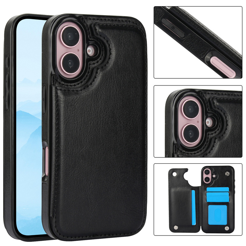 Cross-Border Hot-Selling Product Suitable for Apple 18Promax Phone Case, Samsung S26Ultra Flip Cover with Card Slot and Anti-Drop Phone Case Cross-Border Hot-Selling Product Suitable for Apple 18Promax Phone Case, Samsung S26Ultra Flip Cover with Card Slot and Anti-Drop Phone Case