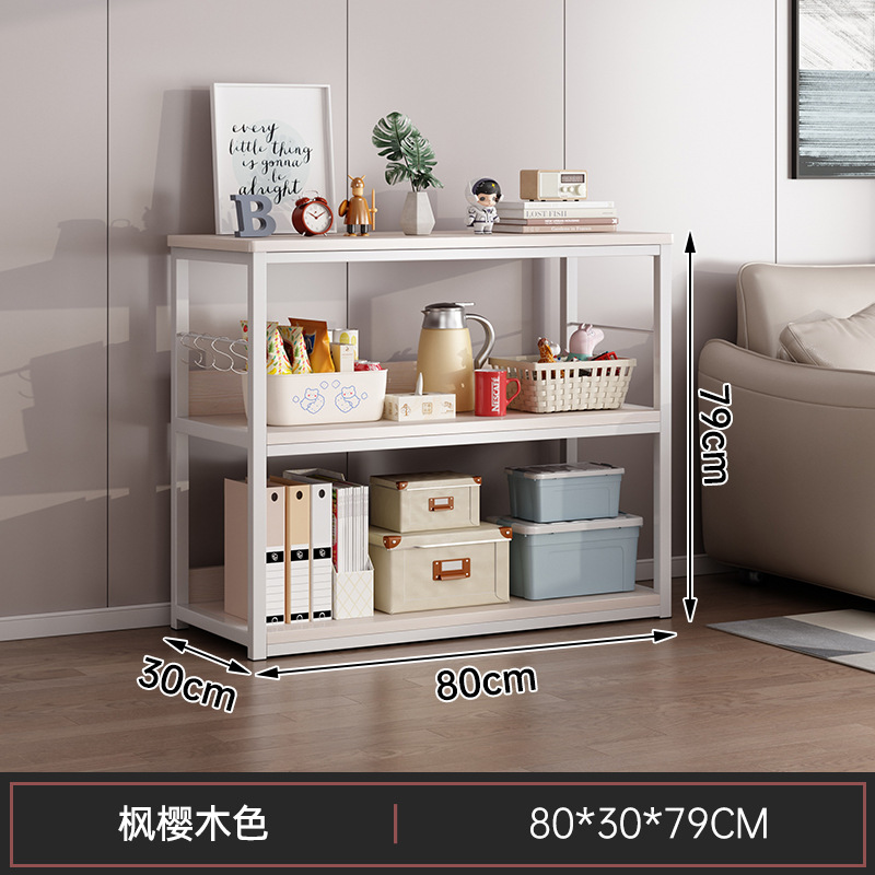 Estante de libro Estante de almacenamiento de piso Estante de almacenamiento integrado para el hogar Estante de almacenamiento de archivos de escritorio de oficina simple contra la pared Estante de almacenamiento pequeño