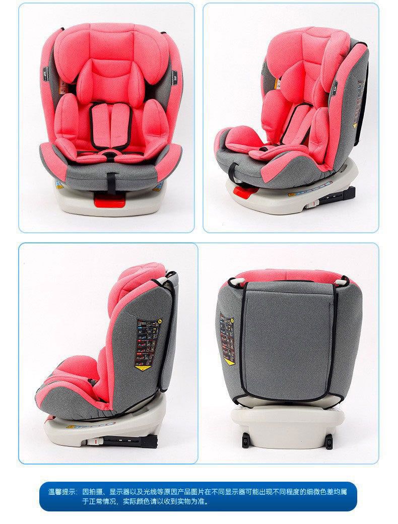 Child safety seat 0-2-4-6-12 years old car with 360 degree rotation baby car can sit and lie down