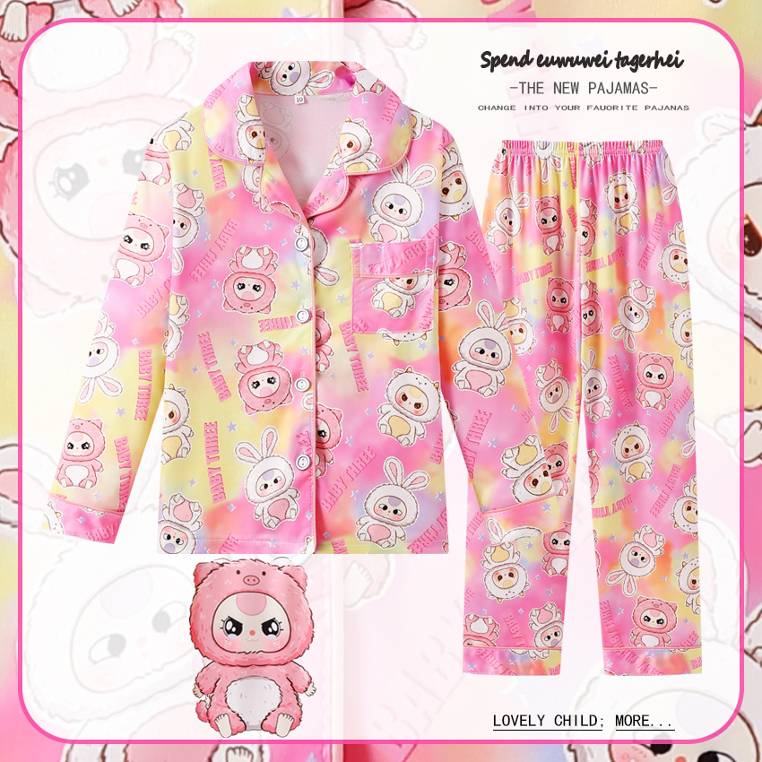 XC solapa-rosa bebé amarillo de tres años