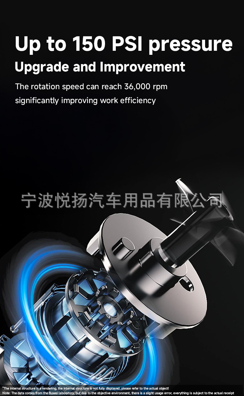 Cross-Border Car Air Pump, Electric Car Tire Inflator, Jump Starter, All-In-One Inflator, Battery
