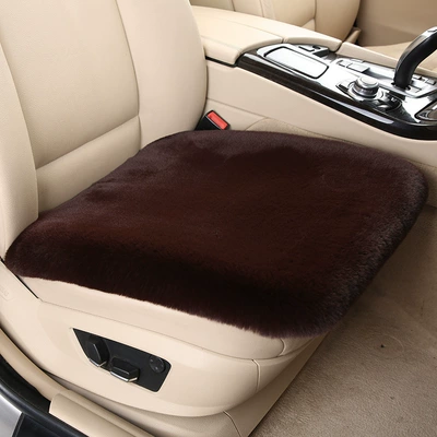 Rabbit Fur Wool, Wool pad - upgraded-modelfour-layers-of-thickening-one-coffee-seat