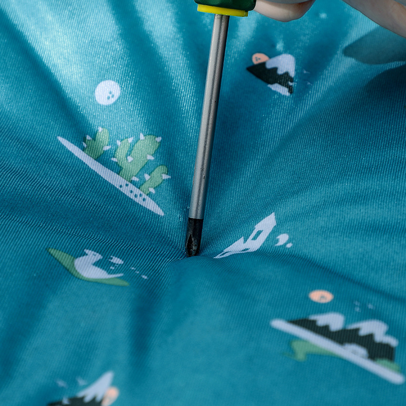 Bolsa de almacenamiento de edredón de doble capa engrosada ropa impermeable Oxford tela equipaje bolsa de movimiento Big Mac organización