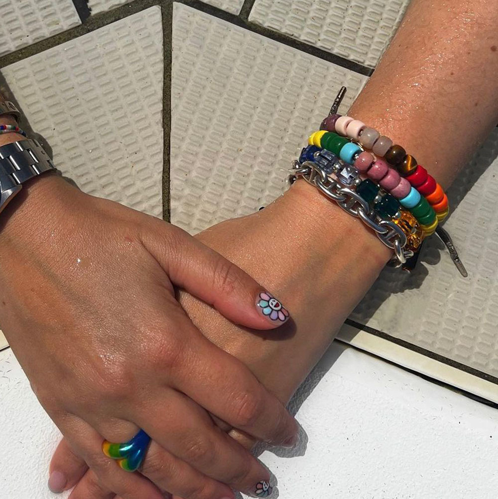 Fashion Square Artificial Crystal Knitting Womenu0027S Bracelets 1 Piece