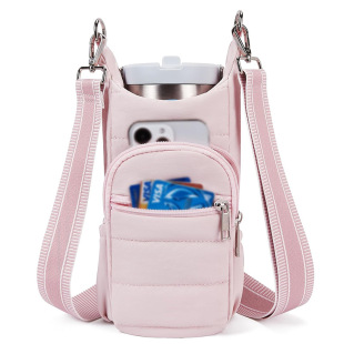 Amazon New Women's Crossbody Kettle Bag for Hiking Use Can Place Water Bottle Kettle Bag for Bicycling