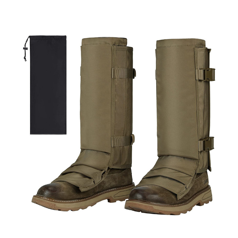 Botas de lluvia con protección contra serpientes e insectos, protectores contra picaduras de serpientes, botas protectoras para caza, polainas antiserpientes para piernas, cubrepiernas impermeables a prueba de insectos.