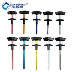 Portable T-shaped hook remover, aluminum alloy decoupler, hook remover, sea fishing equipment decoupler, fishing gear supplies