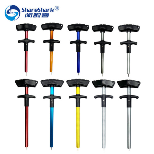 Portable T-shaped hook remover, aluminum alloy decoupler, hook remover, sea fishing equipment decoupler, fishing gear supplies