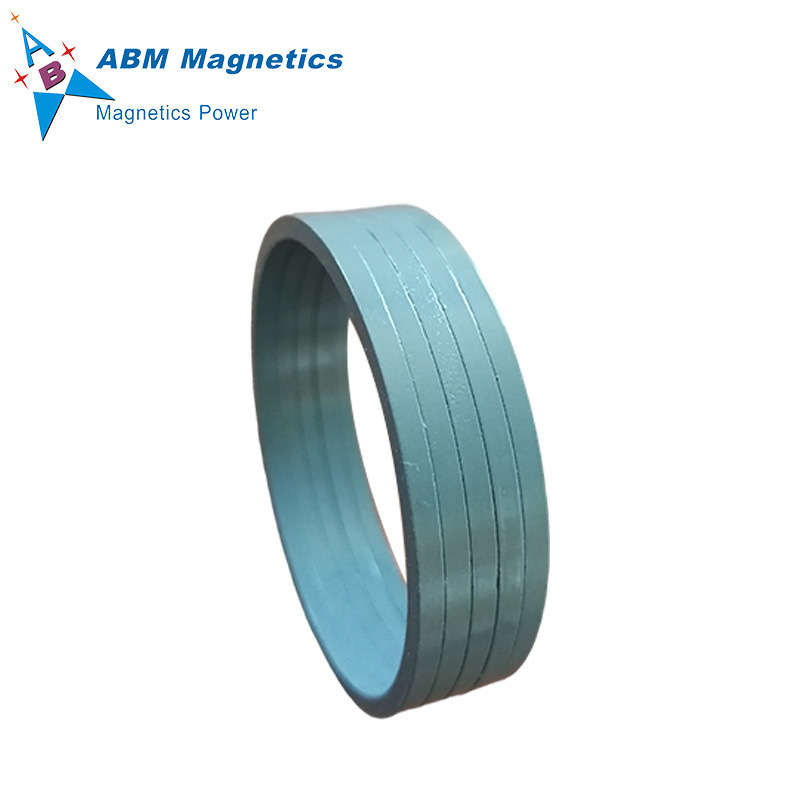 电吹风磁铁磁吸磁铁D46-D42*2.5粘接钕铁硼吹风机模压耐高温永磁