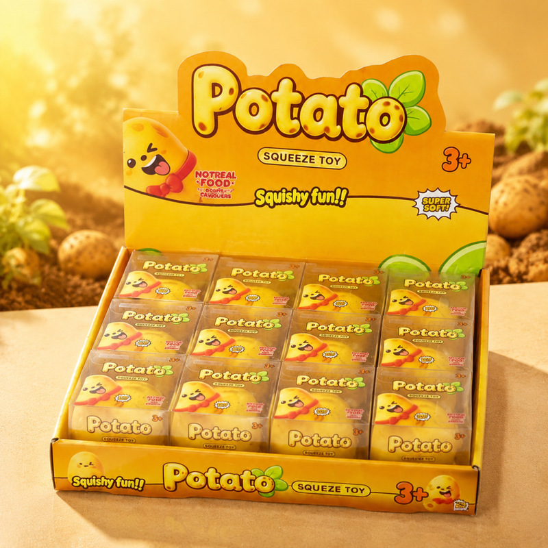 Cross-border Vaseline Potato Squeeze Toy Slow Rebound Building Blocks Peanut Stress Relief Toy Apple Lemon Mango Cross-border Vaseline Potato Squeeze Toy Slow Rebound Building Blocks Peanut Stress Relief Toy Apple Lemon Mango