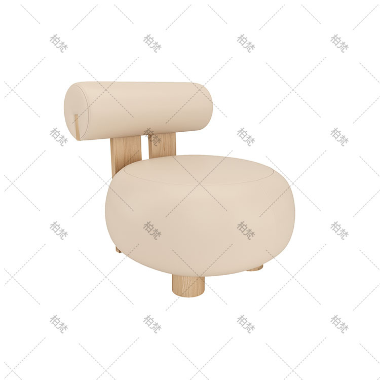 Silla casual modelo a (beige)