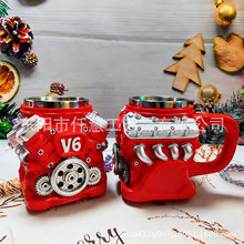 �羳��Ʒ Engine Stainless Steel D MugV8 V6�l������C��֬����