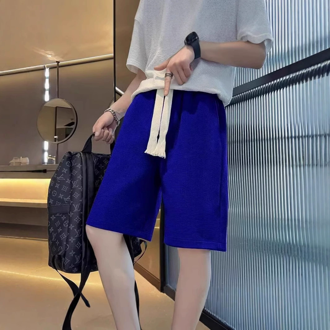 Shorts, brand beach sports trousers, Korean style, loose straight fit