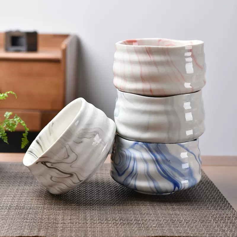 抹茶碗陶瓷茶具配件茶筅立套组日式茶道宋代点茶艺工具沙拉特色碗