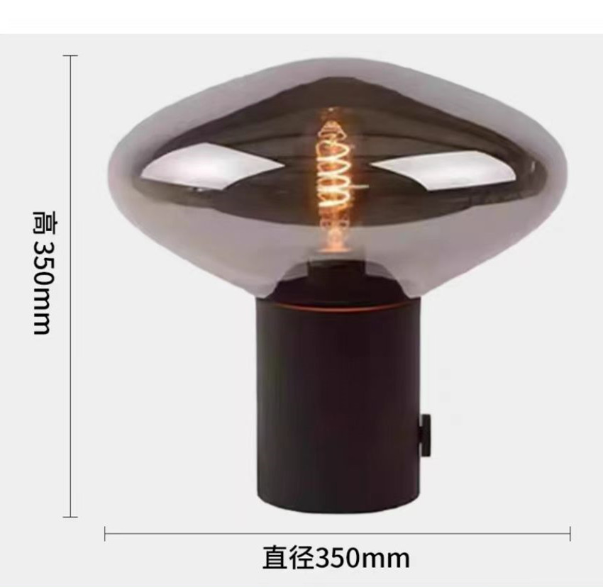 Lámpara de mesa de estudio creativa minimalista posmoderna de fábrica, modelo de diseñador de lujo ligero, lámpara de mesa de decoración de oficina