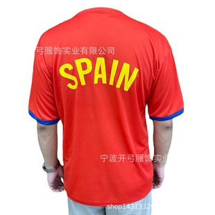 Foreign Trade Order Customized Round Neck T-Shirt Advertising Shirt Election Shirt Jersey Jersey Can Be Customized with Samples and Processed with Incoming Materials