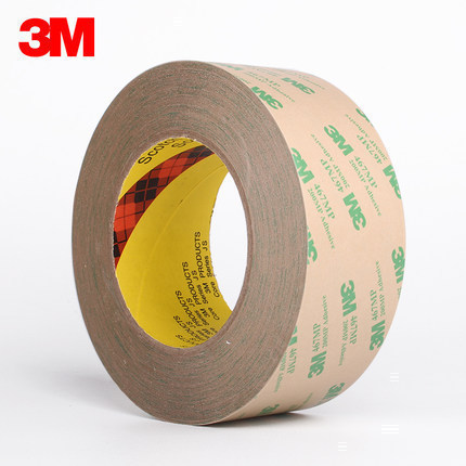 3M467MPF离型膜可背胶可冲型模切
1219MM*55MLED包装胶带透明胶