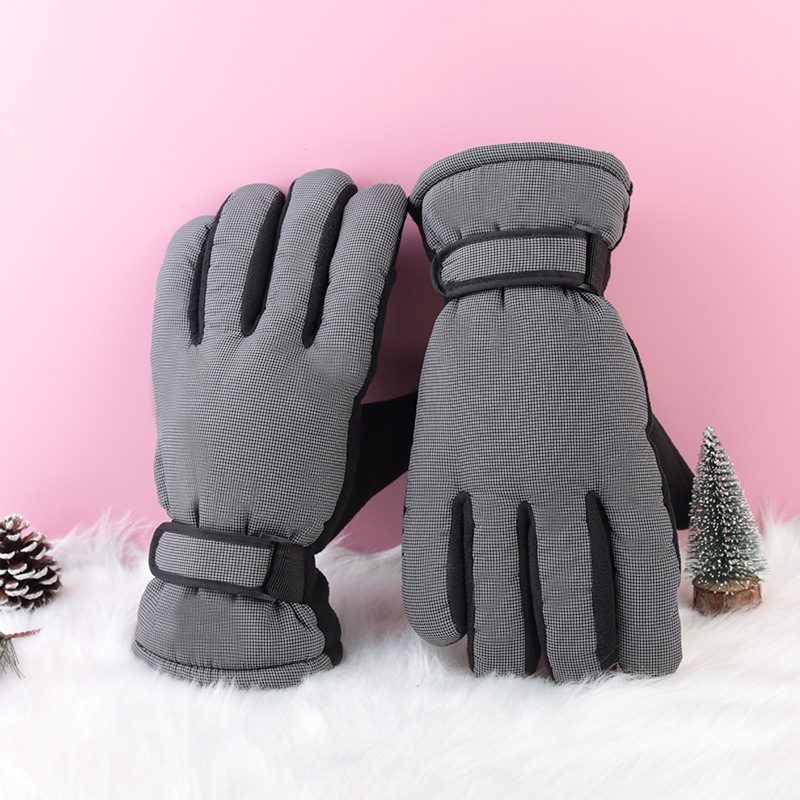 Personalizado logotipo de texto publicitario para enviar regalos corporativos de invierno para hombres y mujeres guantes calientes impresión personalizada invierno