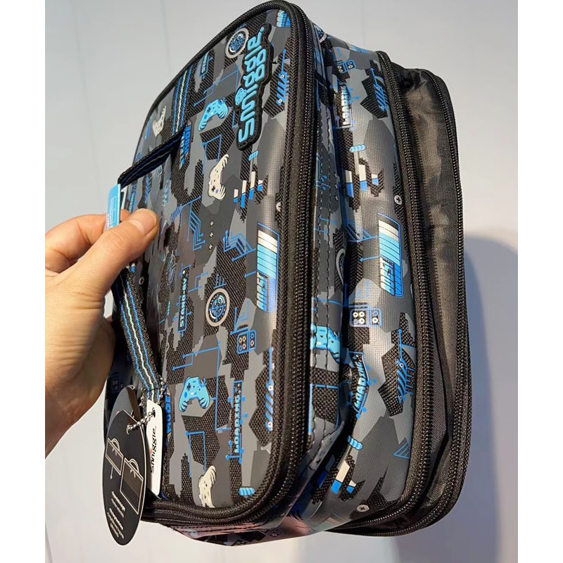 Ранец 澳洲smiggle餐包双层手提包饭盒包小学生儿童防水保温袋lunch bag