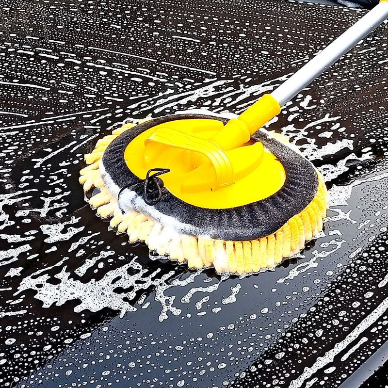 【Two Section Telescopic】Car Wash Mop Car Wash Brush Car Tool…