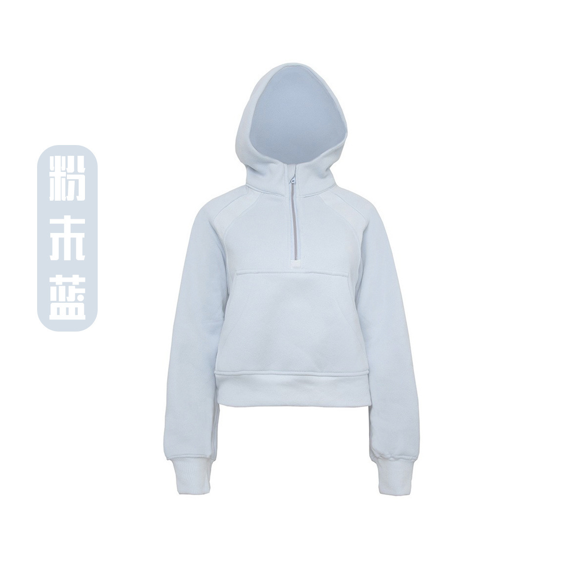 2025 medio cremallera alta camisa de cuello alto para mujeres otoño y invierno nueva ropa exterior calentadora de lana gruesa chaqueta deportiva image 11
