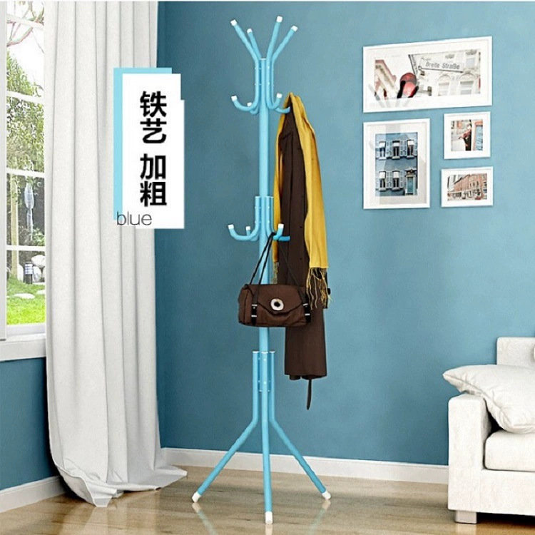 Perchero, nuevo estilo, ligero y lujoso, almacenamiento de abrigos sencillo, grueso, desmontable, moderno perchero de pie para dormitorio