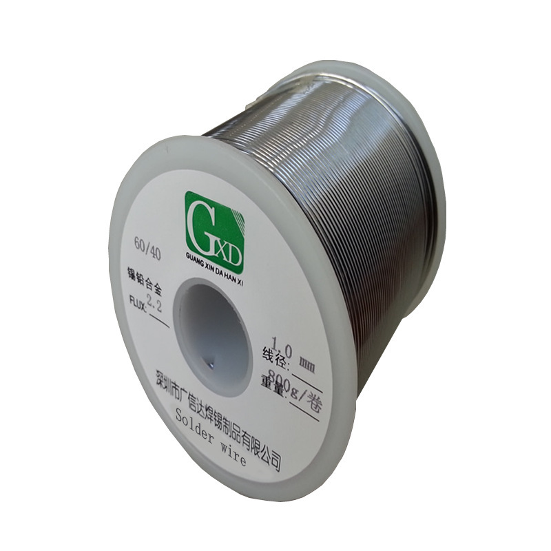 厂家批发Sn60Pb40焊锡丝60A锡线含优质松香芯免洗有铅锡丝包邮