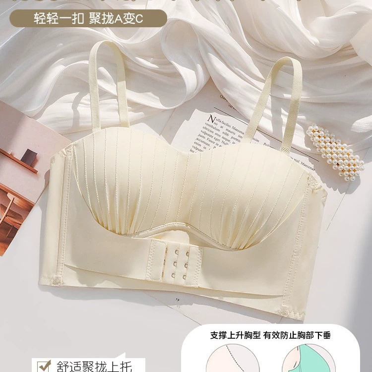 Bra top, non-slip underwear, supporting dress, protective underware