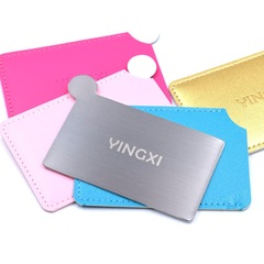 Creative mirror, stainless steel unbreakable cosmetic mirror, vanity mirror, small mirror, wholesale mirror