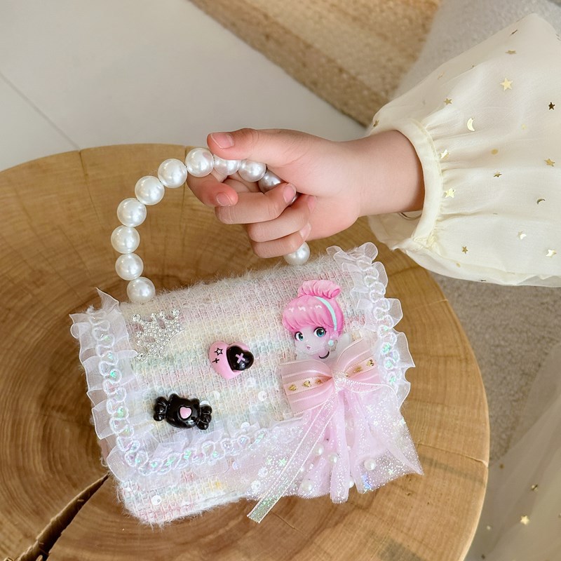 Nuevo bolso de caricatura para niños bolsos de chicas lindos bolsos de hombro princesa de moda bolsos de mano bolsos colgados