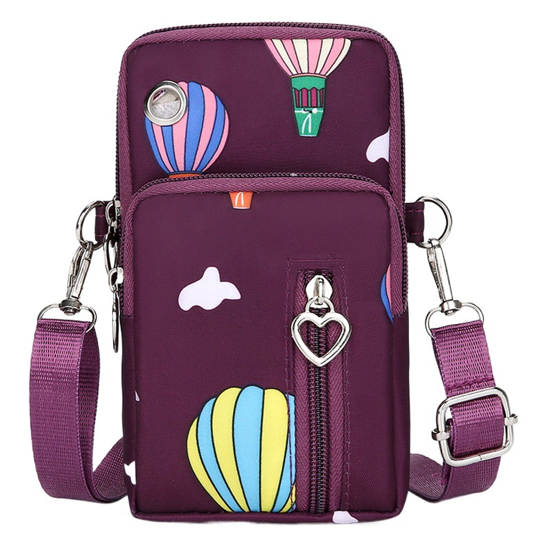 Bolso monedero clave bolso del teléfono móvil brazo femenino Halter muñeca bolsa mensajero bolsa madre mini bolso para los ancianos