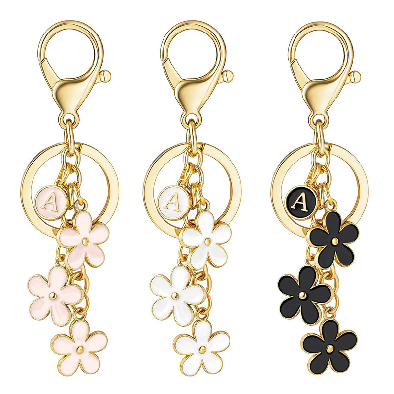 Amazon's Best-Selling Flower Pendant Keychain, High-End, Cute, Fashionable, Girl Student Bag Pendant Keychain