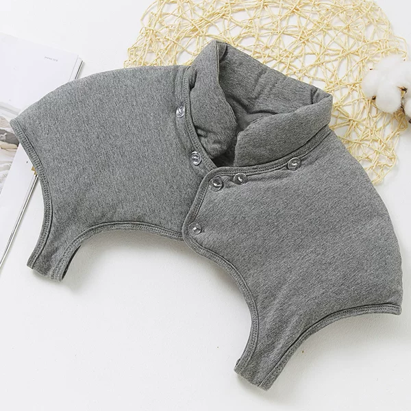 Autumn and winter middle-aged men and women shoulder protection cervical waistcoat moon artifact sleeping cold warm shawl thickened