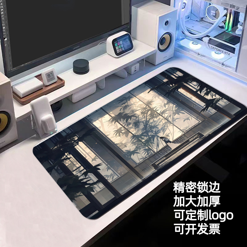 古風中国風マウスパッド水墨国画山水個性ノートキーボードパッド|undefined