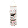 Hanging organiser, remote control, cloth, wall storage bag, storage system, cotton and linen