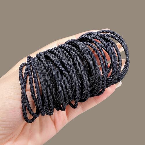 Headband, high-end Korean style leather sheath, hair rope, towel ring, ins high-looking rubber band for hair, phone cord hair ring