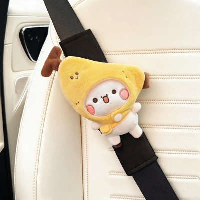 for Car Seatbelts, a Pair – Seat belt shoulder pad - no-4-bear-ice-silk-shoulder-pads