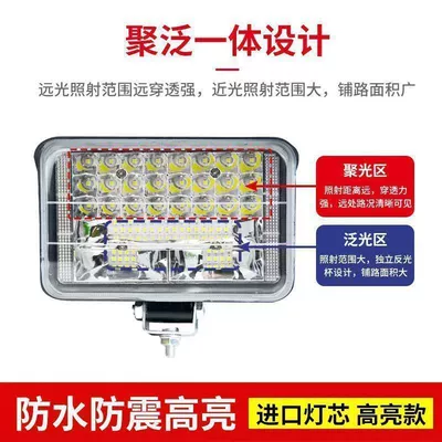 Car Lights Led Strong Light Super – Motorcycle headlights, headlights