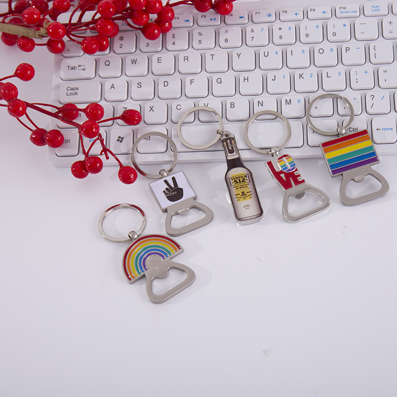 金属卡通钥匙扣定制logo创意动漫珐琅烤漆工艺卡通挂件制定中国风