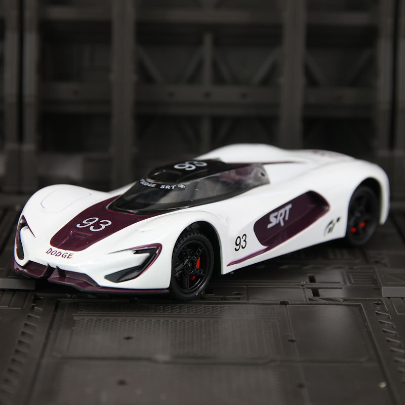 Huina Hn32881 Simulation Srt Tomahawk Track Version Alloy Car Model with Sound and Light, Openable Doors, Pull-Back Toy Car